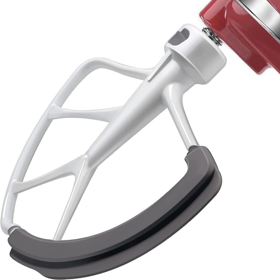 Flex edge beater for mixers ~ Smooth, Even Mixing with Zero Scraping.