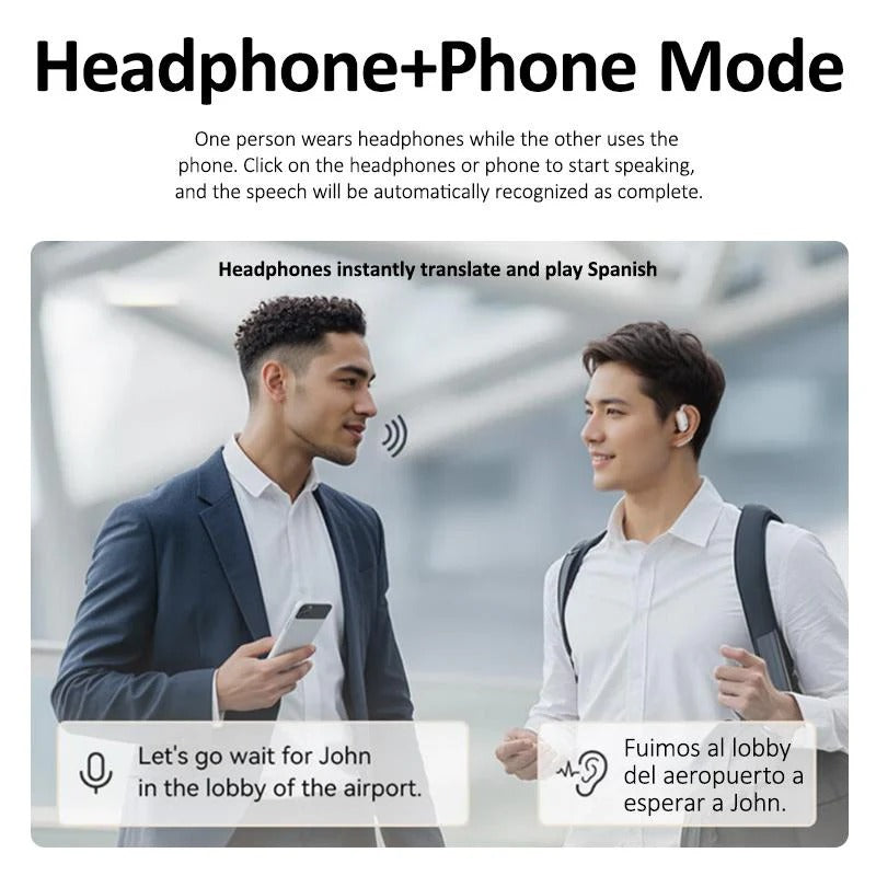 AI Translator Earbuds ~ Real-time translation for seamless global communication