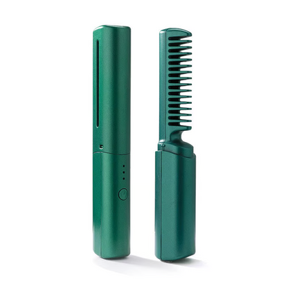 Ceramic Hairdressing Comb ~ Smooth, frizz-free hair anytime, anywhere-