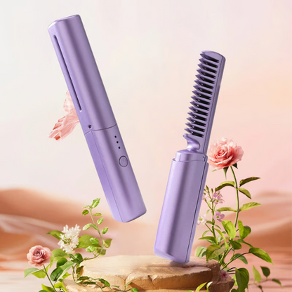 Ceramic Hairdressing Comb ~ Smooth, frizz-free hair anytime, anywhere-