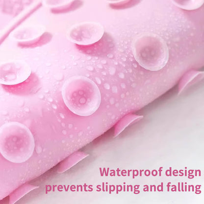 Silicone Shower Foot Scrubber Mat ~ Clean and massage feet hands-free in seconds