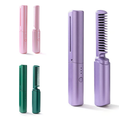 Ceramic Hairdressing Comb ~ Smooth, frizz-free hair anytime, anywhere-