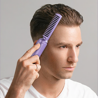 Ceramic Hairdressing Comb ~ Smooth, frizz-free hair anytime, anywhere-