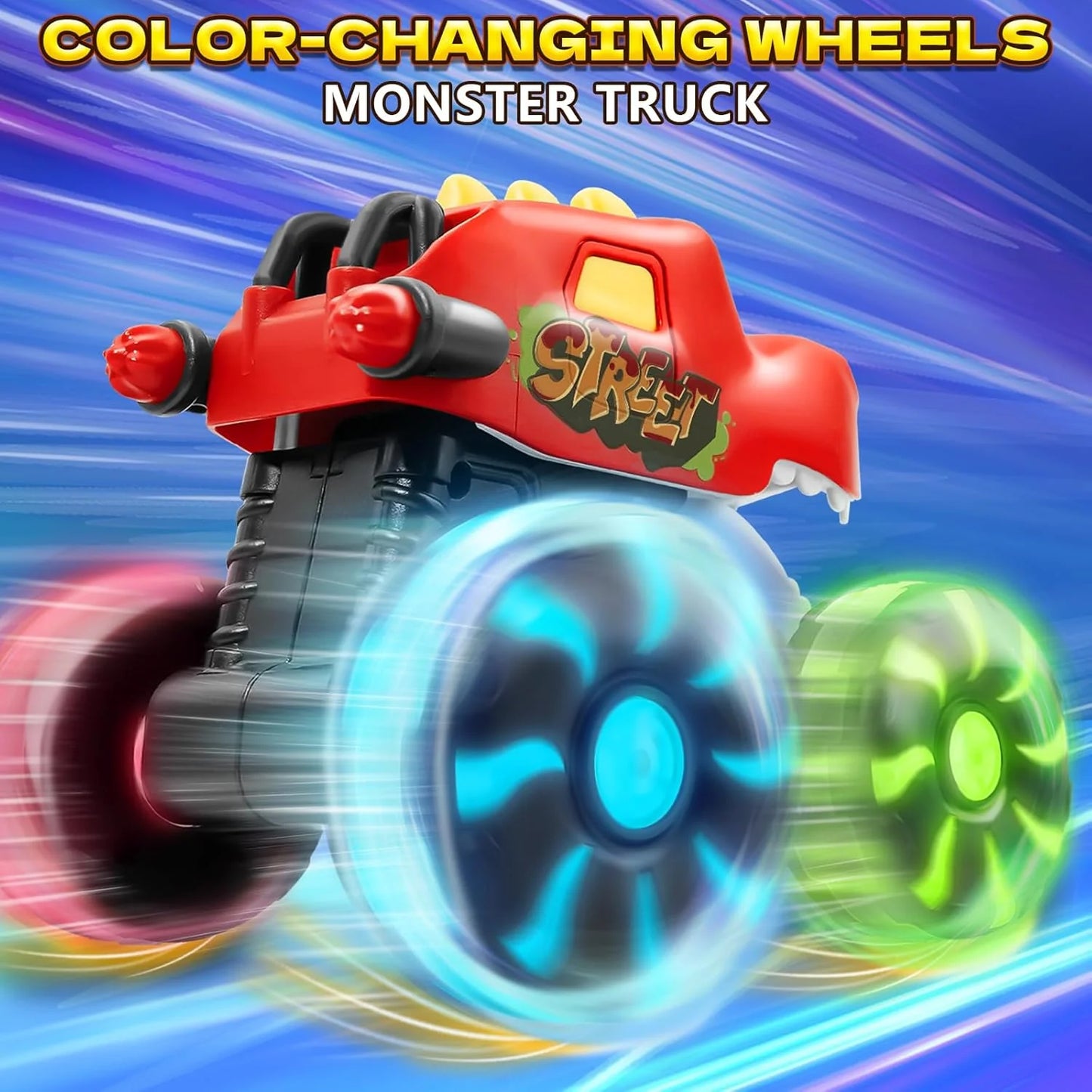 Press & Go Dino Monster Truck ~ The push-and-go toy that never gets old.