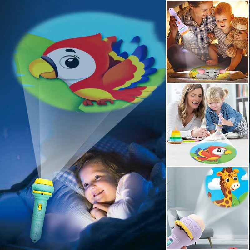 Kids Projection Flashlight ~ Spark curiosity and explore the world of learning.