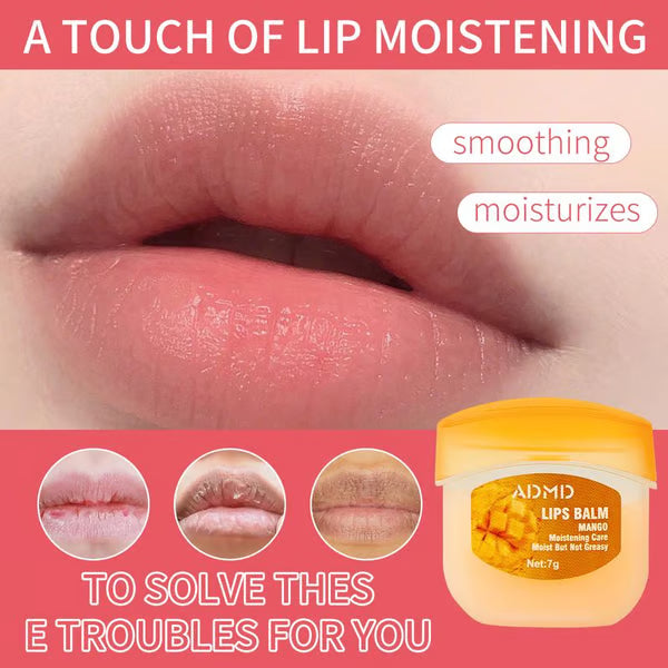 8Pcs Fruit Flavored Lip Care Set ~ Turn dry, cracked lips into glass-shine perfection