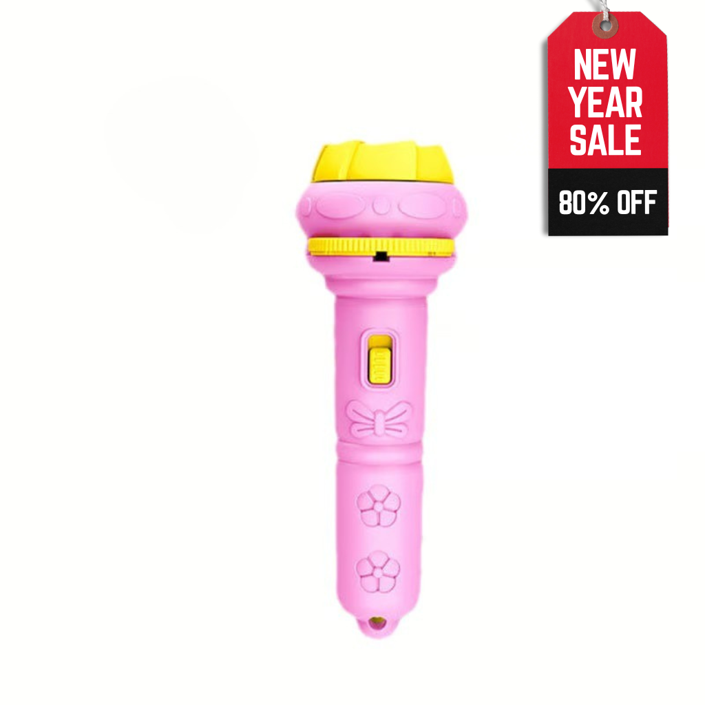 Kids Projection Flashlight ~ Spark curiosity and explore the world of learning.