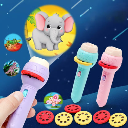 Kids Projection Flashlight ~ Spark curiosity and explore the world of learning.