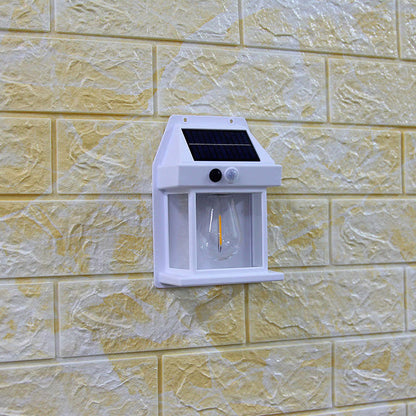 Outdoor Solar Wall Lamp ~ Brighten your outdoors with zero electricity