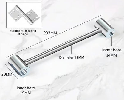 Door Hinge Adjustment Tool ~ Fix sagging and squeaky doors in seconds.