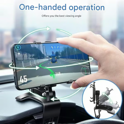 Multifunctional Car Dashboard Phone Holder ~ The Last Phone Mount You’ll Ever Need-