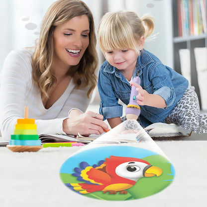 Kids Projection Flashlight ~ Spark curiosity and explore the world of learning.